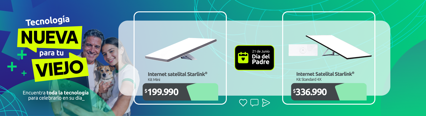 Kit Starlink Mini Starlink Kit Standard 4X