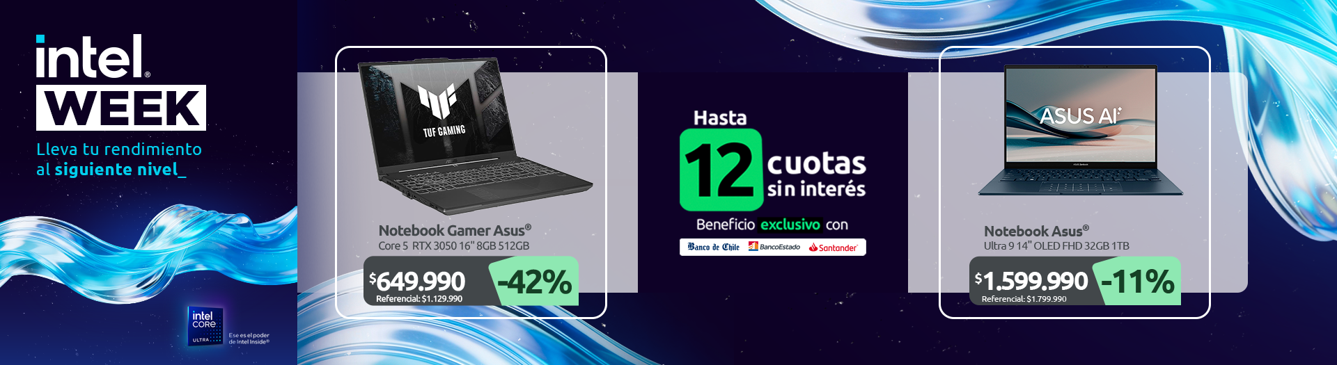 Core 5 RTX 3050 16" FHD 8GB 512GB Core i7 15 3" WUXGA Touch 16GB 512GB Ultra 9 14" OLED FHD 32GB 1TB